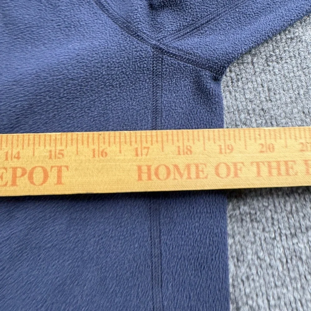 The North Face Jacket Men S? Blue Tech 100 Flashdry 1/2 Zip Fleece Lightweight